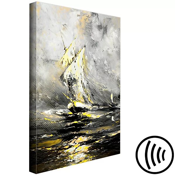 Wandbild Ship in the Storm (1 Part) Vertical XXL günstig online kaufen