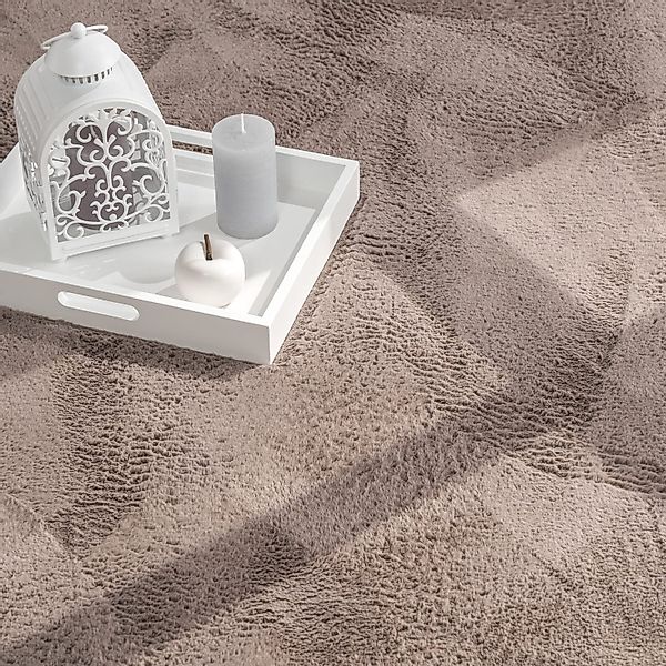 KADIMA DESIGN Teppich waschbar Einfarbig Wohnzimmer günstig online kaufen