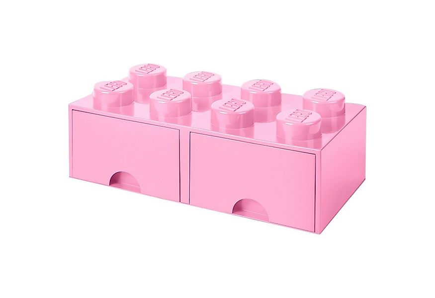 Room Copenhagen Spielzeugtruhe Room Copenhagen LEGO Brick Drawer 8 rosa günstig online kaufen