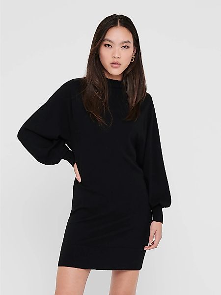 ONLY "ONLLABELLE LIFE L/S DRESS KNT NOOS" mit modischen Ballonärmeln günstig online kaufen