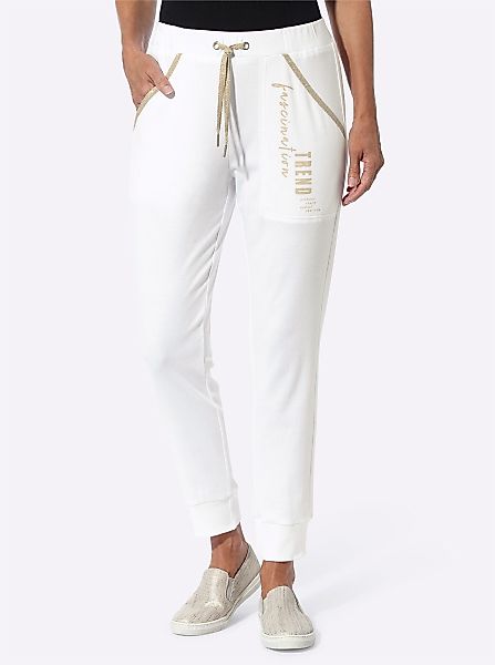 Sieh an! Jerseyhose Sweathose Innenbeinlänge ca. günstig online kaufen