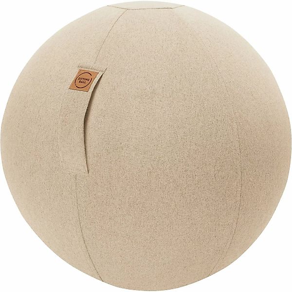 Sitting Ball Hocker Felt 150 l Beige günstig online kaufen