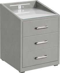 ED EXCITING DESIGN Nachtkonsole "Moon" mit LED-Beleuchtung und USB-Anschlus günstig online kaufen