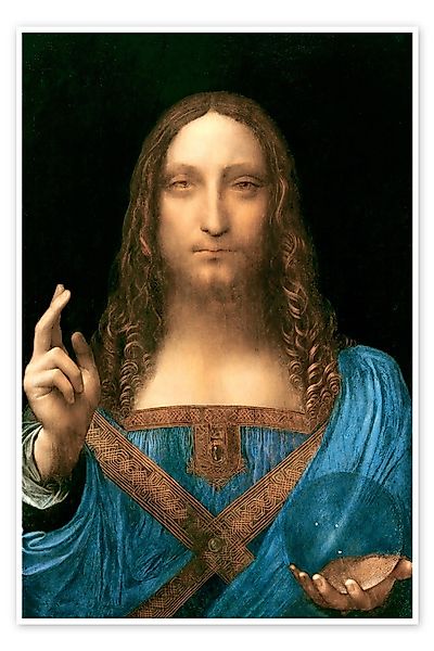 Posterlounge Poster Leonardo da Vinci, Salvator günstig online kaufen