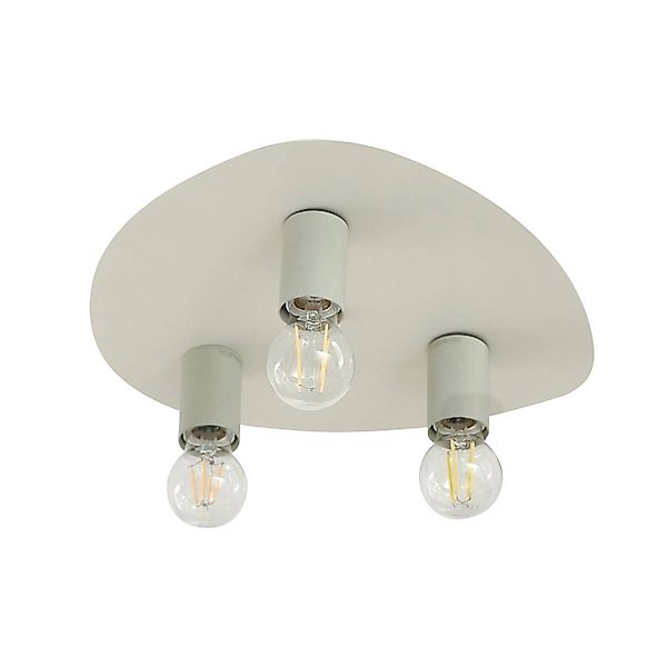 Lindby Deckenlampe Tommen 10030167 Modern in Creme aus Metall 3-flammig E27 günstig online kaufen