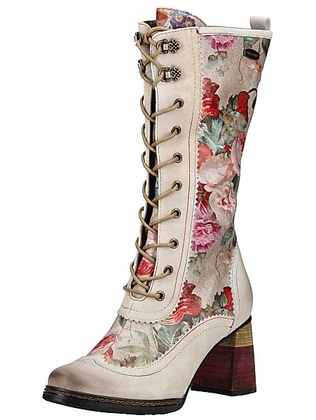 LAURA VITA Schnürstiefel "LAURA VITA Stiefel Leder/Textil" günstig online kaufen