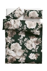 Home affaire Bettwäsche "MELINA" 2 Stk. tlg. florale Bettwäsche mit Reißver günstig online kaufen