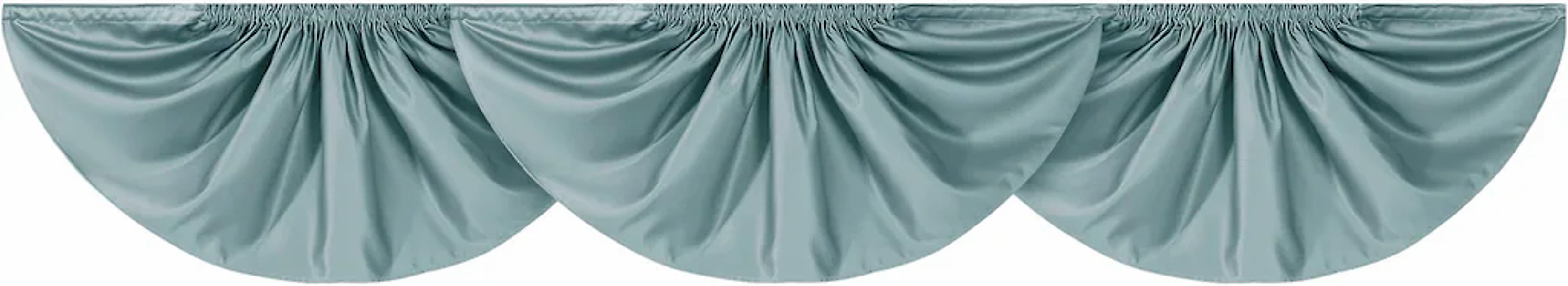 Weckbrodt Mittelbogen "Nicoletta" Kräuselband 1 Stk. tlg. Querbehang, Gardi günstig online kaufen