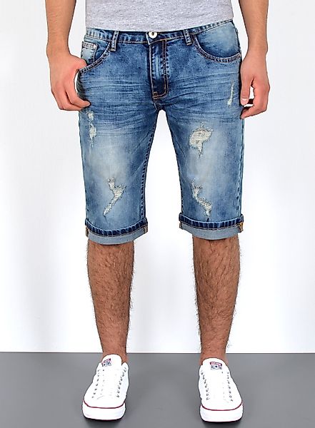 ESRA Jeansshorts Herren Jeans Shorts Hose günstig online kaufen
