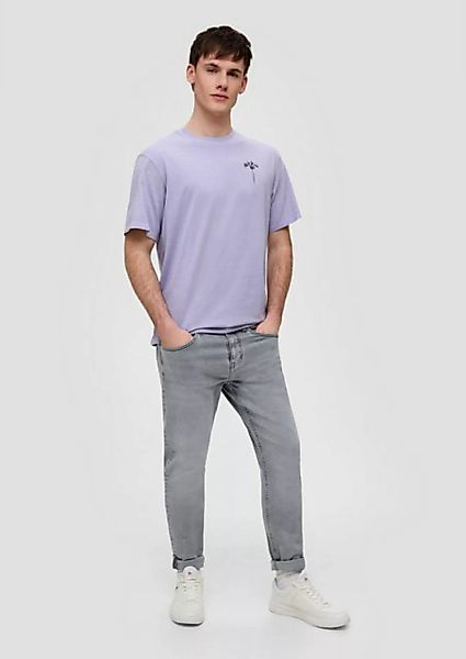 QS Stoffhose Jeans Shawn / Regular Fit / Mid Rise / Tapered Leg Waschung günstig online kaufen