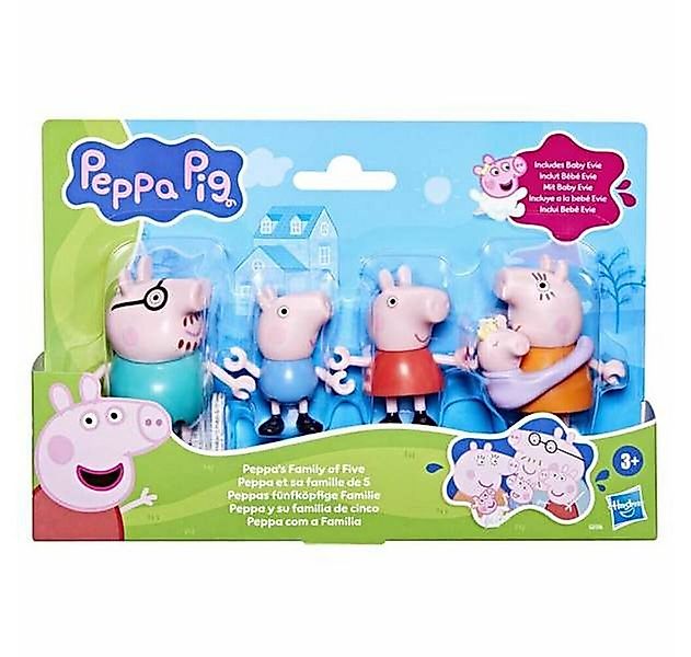 Hasbro Babypuppe PEP Peppas fünfköpfige Familie Figurenset günstig online kaufen