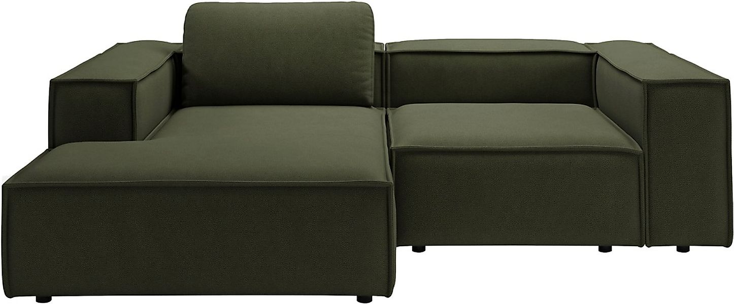 Places of Style Ecksofa "Watertown, kompakte L-Form, 246 cm breite für klei günstig online kaufen
