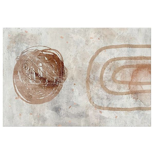 artgeist Wandbild Pastel Sun (1 Part) Wide grau/braun Gr. 60 x 40 günstig online kaufen