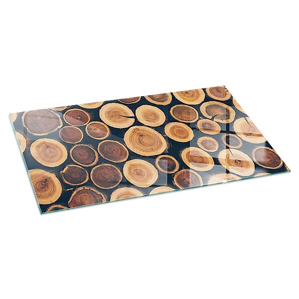 Tulup Glasplatte für Kamin Kiste mit Schnittholz Funkenschutzplatte aus Gla günstig online kaufen