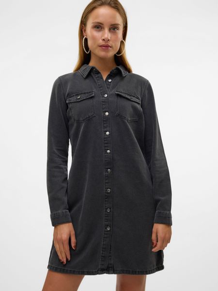 Vero Moda Jeanskleid VMJENNIE LS SHORT günstig online kaufen