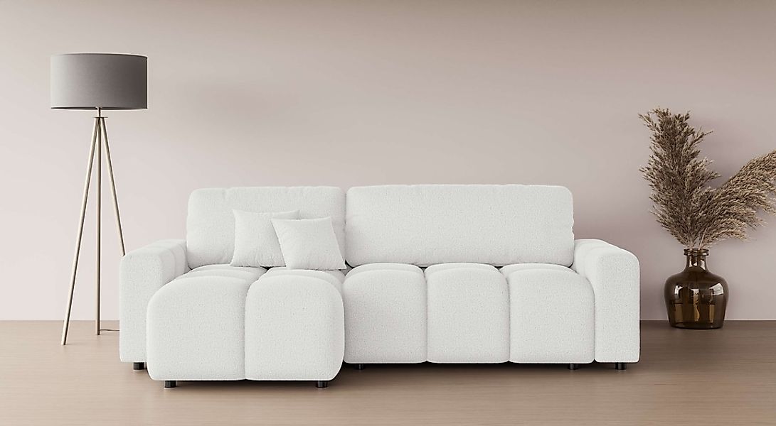 INOSIGN Ecksofa "FELICI, Schlafsofa 233cm, L-Form mit Recamiere beidseitig günstig online kaufen