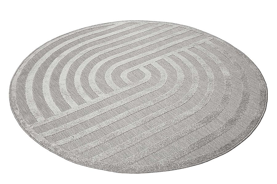 Esprit Outdoorteppich »Spirit, ESP-54229«, rund, 6 mm Höhe, mit Hoch-Tief-E günstig online kaufen