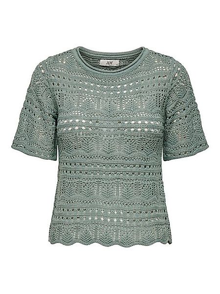 JACQUELINE de YONG T-Shirt Kurzarm Häkel-T-Shirt mit geometrischem Muster J günstig online kaufen