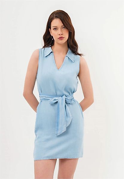 freshlions Sommerkleid "Feelija", mit stilvollem Bindeband günstig online kaufen