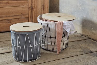 andas Drahtkorb Vaxholm, Wäschekorb aus Metall, günstig online kaufen