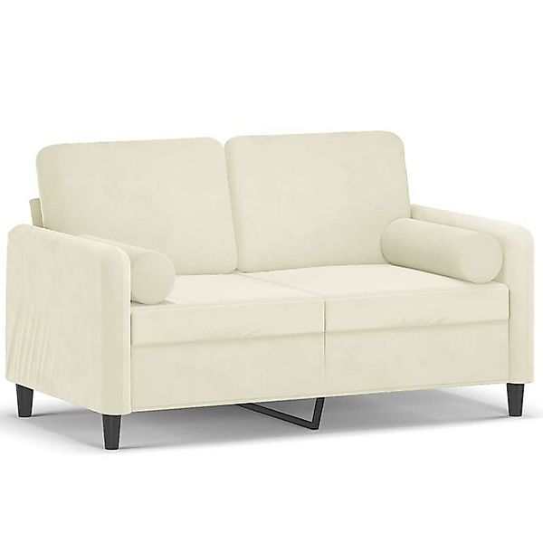 Nettlife Sofa 2-Sitzer-Sofa Doppelsofa mit Zierkissen 138/158/198 CM Samt günstig online kaufen