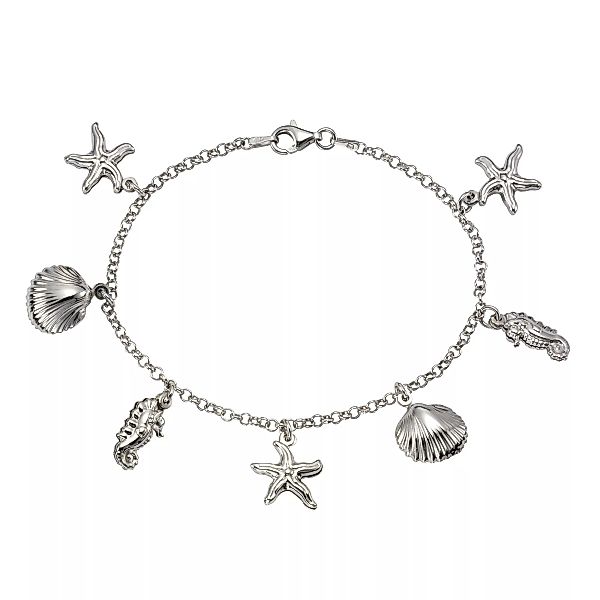 Vivance Armband "925 Silber rhodiniert maritime Motive" günstig online kaufen