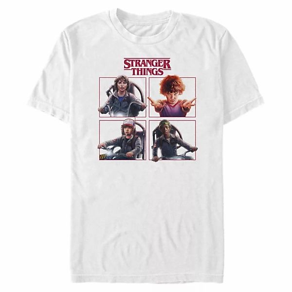 Netflix - Stranger Things - Gruppe Cast Box Up - Männer T-Shirt günstig online kaufen