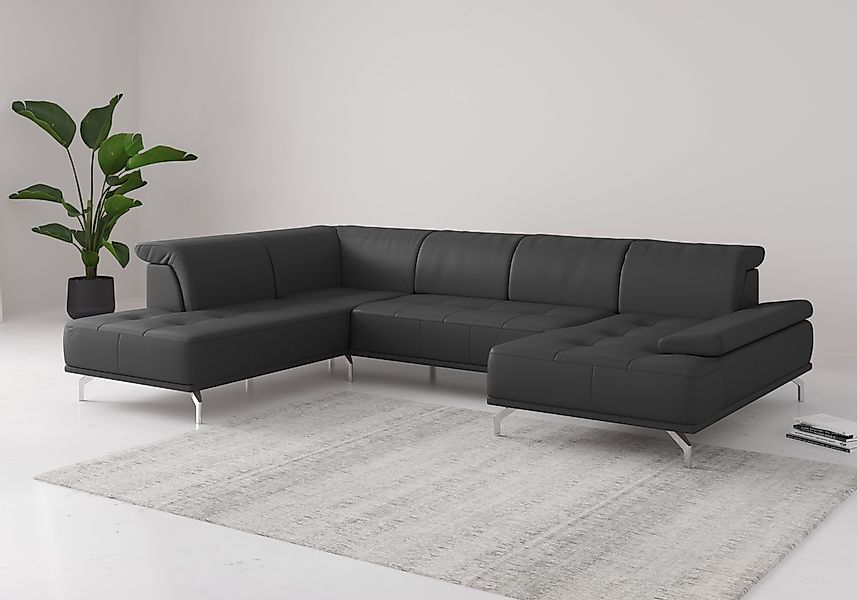 PLACES OF STYLE Wohnlandschaft "Caluna" Inkl.Sitztiefenverstellung, wahlwei günstig online kaufen