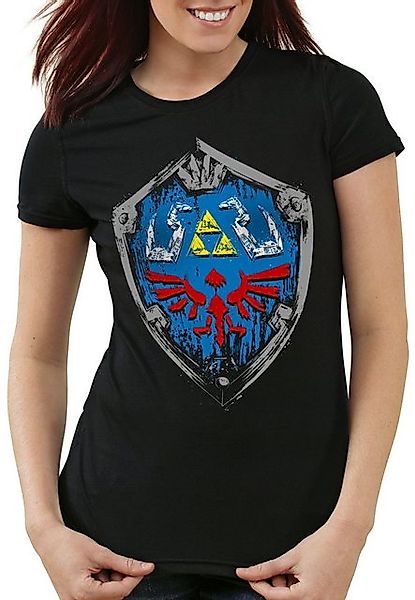 style3 T-Shirt Hylia-Schild link hyrule gamer zelda link nintendo switch günstig online kaufen