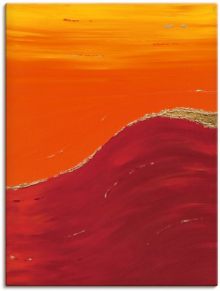 Artland Leinwandbild "Raum II" Gegenstandslos 1 Stk. tlg. auf Holzrahmen ge günstig online kaufen