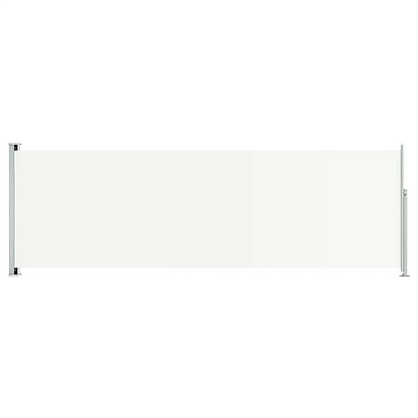 furnicato Seitenmarkise Ausziehbar 200x600 cm Creme günstig online kaufen