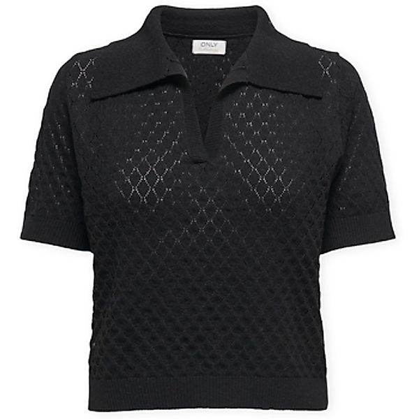 Only  Blusen Polo Cosima - Black günstig online kaufen