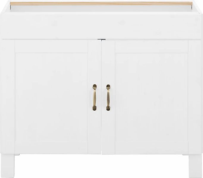 Home affaire Spülenschrank "Alby", Breite 100 cm, 2 Fächer günstig online kaufen