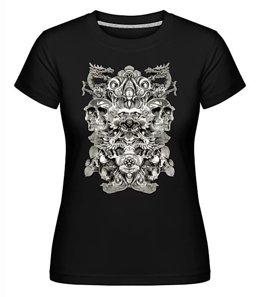 Drachen Und Totenköpfe · Shirtinator Frauen T-Shirt günstig online kaufen