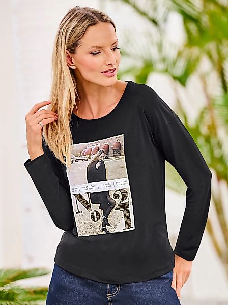 heine Langarmshirt "Langarm-Shirt", (1 tlg.) günstig online kaufen