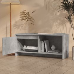 vidaXL TV-Schrank TV-Schrank Betongrau 90x35x40 cm günstig online kaufen