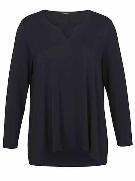 FRAPP Longshirt in unifarbenem Stil günstig online kaufen