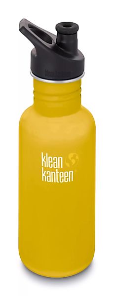 Edelstahl Trinkflasche Klean Kanteen Classic Mit Sport Cap (532ml) günstig online kaufen