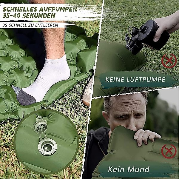 BlingBin Isomatte Selbstaufblasende Campingmatte für Outdoor, günstig online kaufen