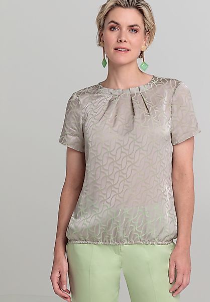 bianca Satinbluse DARIN in modernem Dessin günstig online kaufen