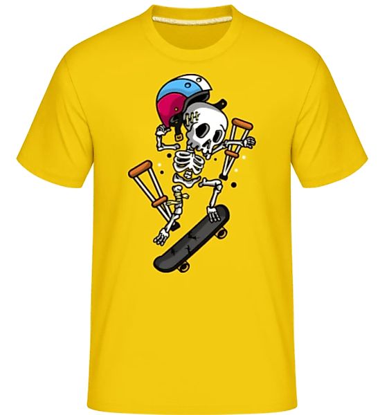 Skeleton Skateboarding · Shirtinator Männer T-Shirt günstig online kaufen