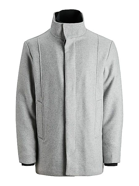 Jack & Jones Edunham Wool Jacke L Light Grey Melange günstig online kaufen
