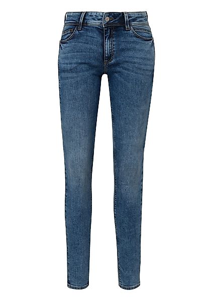 QS 5-Pocket-Jeans mit Washed-Optik günstig online kaufen