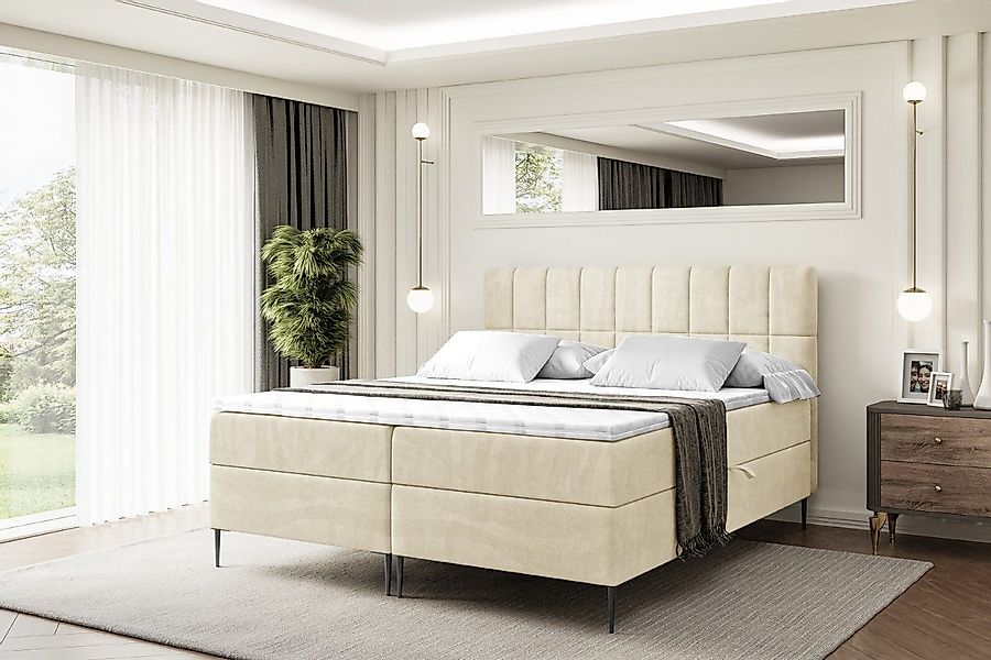 ALTDECOR Boxbett MIAMI-F (Multipocket-Matratze H4, H3 günstig online kaufen
