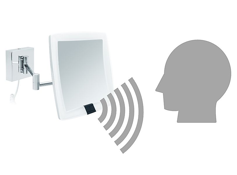 Libaro Kosmetikspiegel mit Sensor LED 5-fach günstig online kaufen