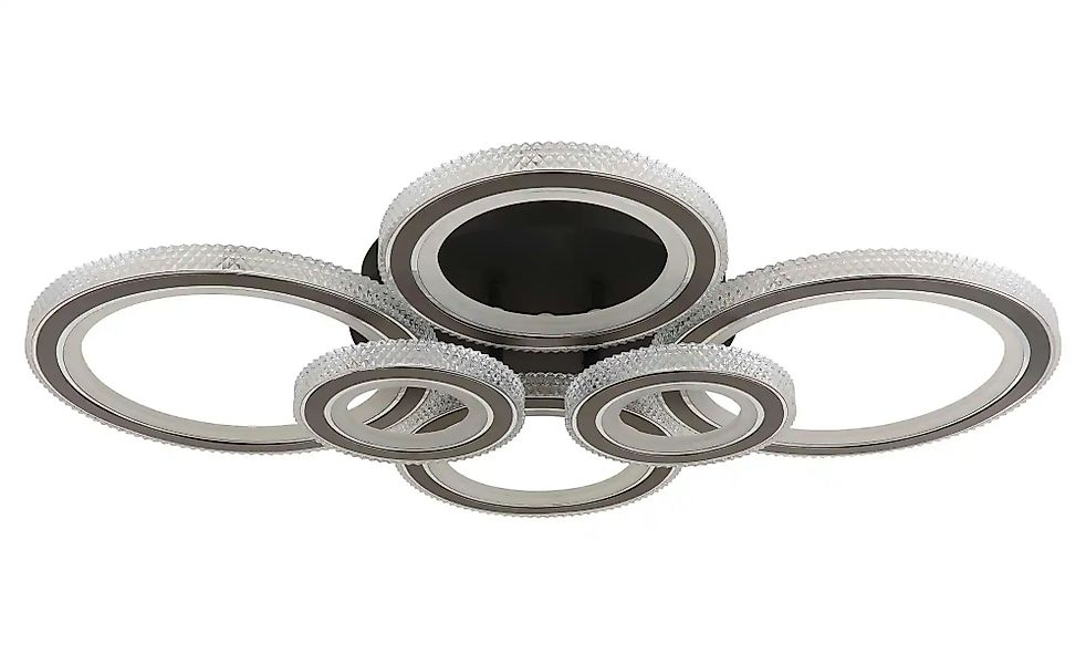 Globo Lighting Deckenleuchte   ¦ schwarz ¦ Maße (cm): B: 78 H: 12 Lampen & günstig online kaufen