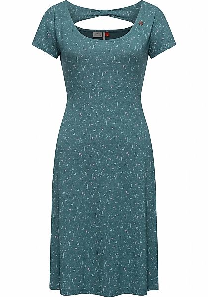 Ragwear Sommerkleid "Lunngo", leichtes Freizeitkleid mit süßem Rückenaussch günstig online kaufen