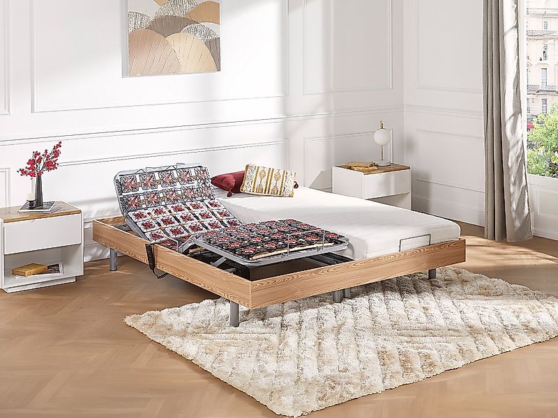 Relaxbett elektrisch - Latexmatratzen - CASSIOPEE III von  YSMÉE - mit OKIN günstig online kaufen