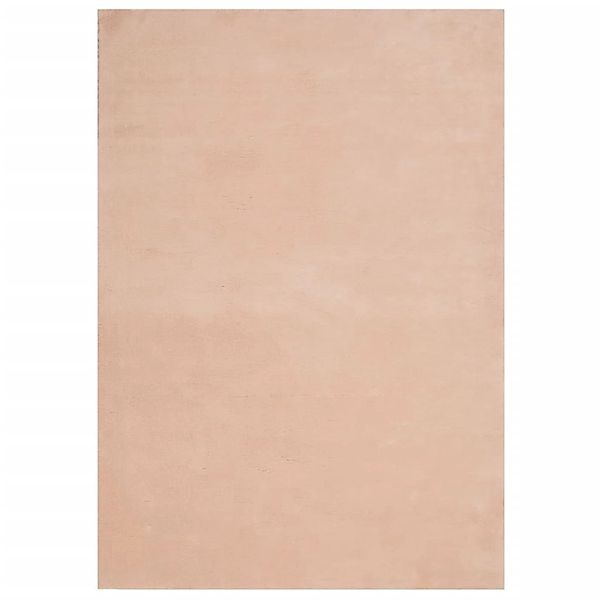 vidaXL Teppich Huarte Kurzflor Weich Und Waschbar Blassrosa 140x200 Cm 1933 günstig online kaufen