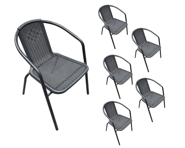 LC Garden Stapelstuhl Garvista Stapelstuhl 54x52x72cm günstig online kaufen